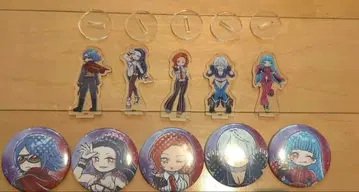 KOF 아크릴 쁘띠 스탠드 캔뱃지 세트