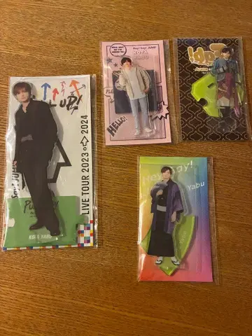 Hey! Say! JUMP 야부 코타 아크릴 스탠드 4체 세트