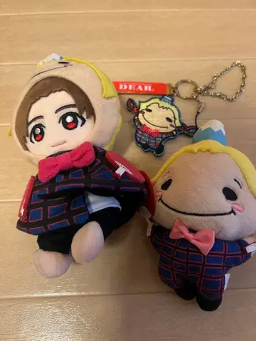 야마다 료스케 쿠루스케 봉제 인형 마스코트 스트랩