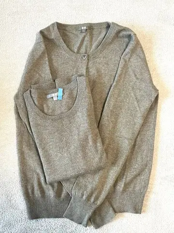 유니클로 캐시미어 앙상블 스웨터 L