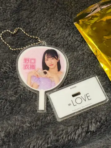 이코러브 노구치 이오리 부채 키링