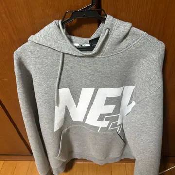 NEW ERA 그레이 후드티 X LARGE