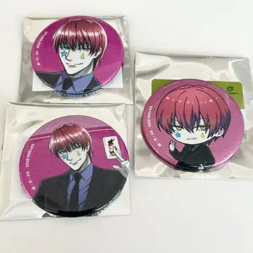 HUNTER x HUNTER 수트 글리터 캔뱃지 히소카 SD 캐릭터