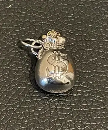 실버925 돈주머니 목걸이