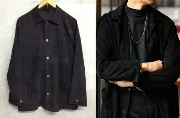 친콴타 고급 새상품급 스웨이드 가죽 초아 자켓 사이즈 46