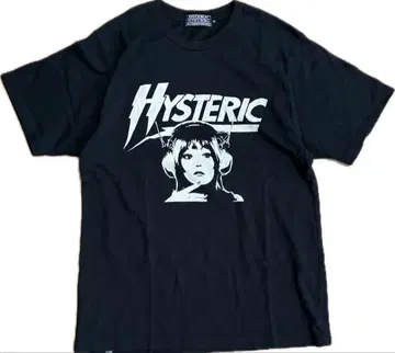[ Hysteric ] 그래픽 T셔츠 블랙 M 사이즈