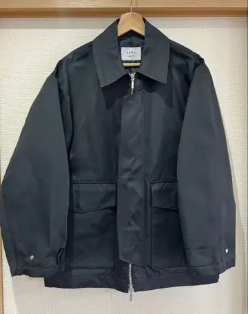 RAXA 라샤 블랙 남성용 블루종 아우터