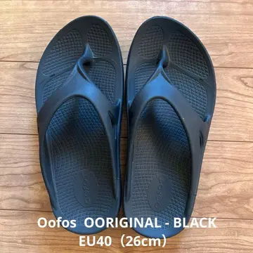 Oofos OORIGINAL - BLACK EU40 ( 26cm )