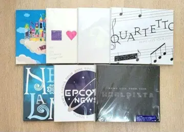 NEWS LIVE DVD Blu-ray 7장 세트