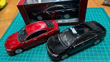 도요타 캠리 미니카 1/43 레드 블랙 세트