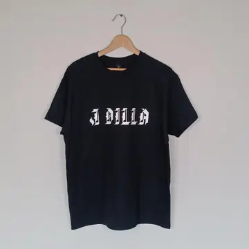 J Dilla / 반팔 프린트 블랙 Tee (사이즈 L)