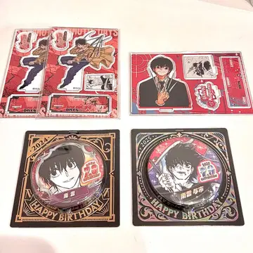 사카모토 데이즈 생일 2024 2025 캔뱃지 아크릴 스탠드 나구모 세트