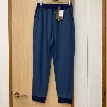 카모이 요코 TUNIC 룸 팬츠 스웨트 팬츠 롱 기장 면 100% 접결