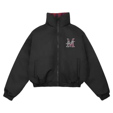 Mushwear 리버서블 다운 자켓 EZ042 S 사이즈 블랙