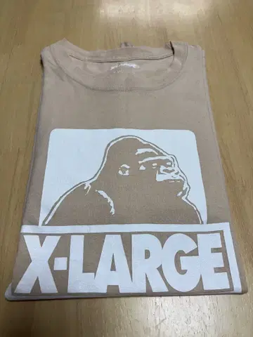 X-LARGE 롱T셔츠 베이지