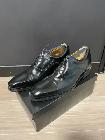 키타지마 제화 공업소 천연 가죽 6cm 업 키높이 신발 25cm 3E