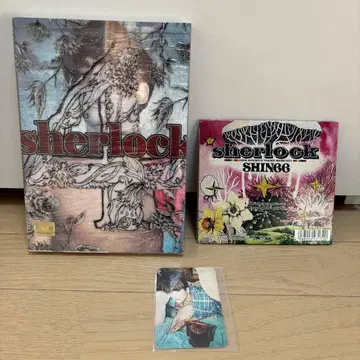 종현 트레이딩 카드 포함 SHINee 한국반 Sherlock