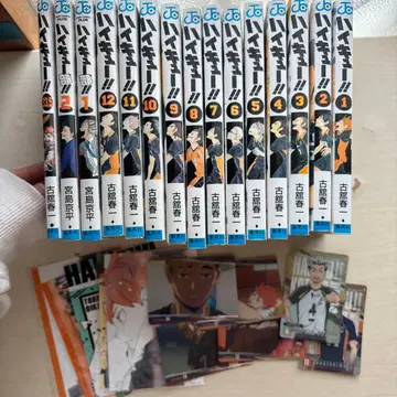 하이큐!! 1권~12권, 33.5권, 하이큐부!! 1권~2권, 카드 세트