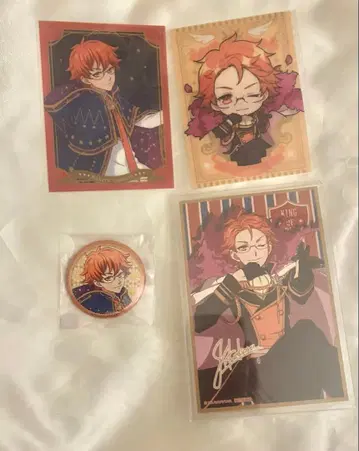 쥬오인 카케루 마루쿠지 브로마이드 캔뱃지 프리즘 카드