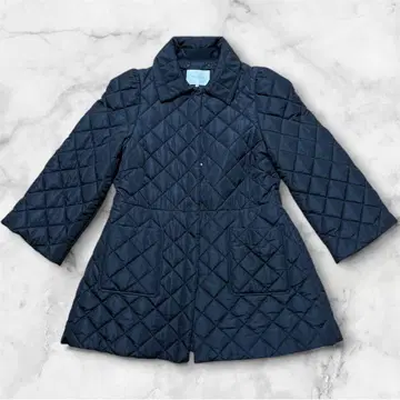 새상품급 CADUNE 카듀네 카와카미 모모코 콜라보 퀼팅 코트 A라인