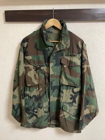 필드 자켓 us army M65 80s SELVAL 지퍼