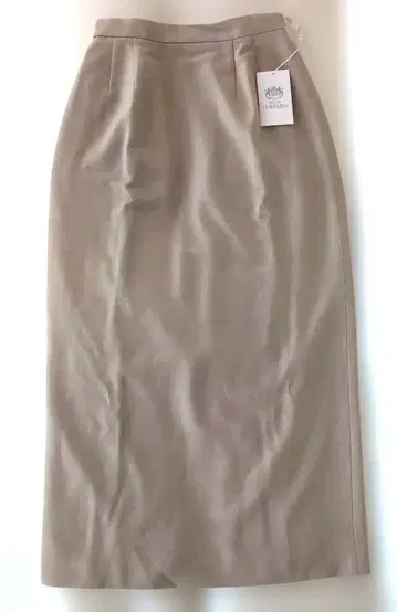 택 포함 미사용 WHITE ITALYARD 베이지 타이트 스커트