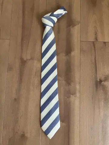 [ 아자부 테일러 ] 넥타이 레지멘탈 스트라이프 실크