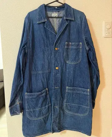 or slow 코트 데님 코트