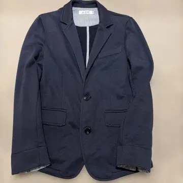 네이비 테일러드 자켓
