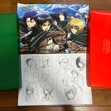 진격의 거인 진격의 거인전 제105기 훈련병단 식당 특전 포스터 플라이어