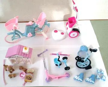 리카짱 도그 하우스 자전거 세그웨이 킥보드 탈것 세트