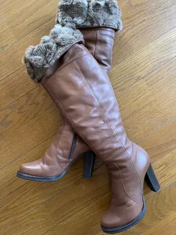 이탈리아 BRUNOMAGRI 가죽 롱 부츠