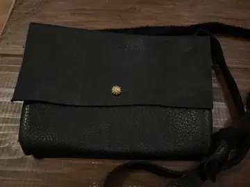 놋쇠&천연 가죽 사코슈 숄더백 바디백 파우치 [ L 사이즈 ]