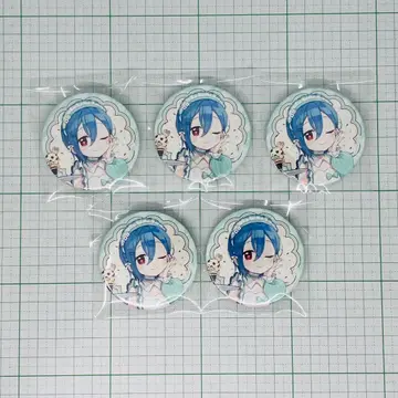 와카나 시키 캔뱃지 5세트 아이 스크림! TOPPING LIVE