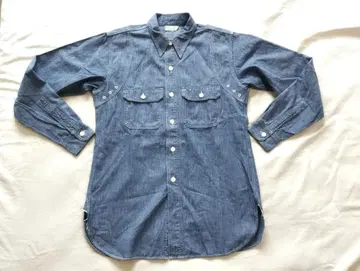 헬러스 카페 웨어하우스 턱끈 포함 샴브레이 셔츠 36