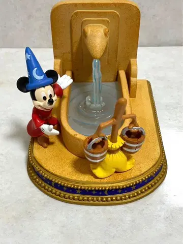 미키마우스 마법사의 제자 피규어 액세서리 트레이 소품함