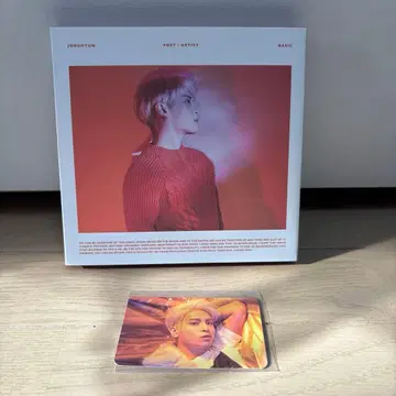 종현 트레이딩 카드 포함 SHINee 앨범 POET | ARTIST