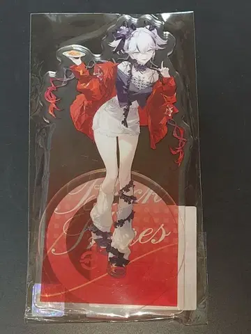 명조 대만 한정판 츠바키 아크릴 스탠드 스시로 콜라보