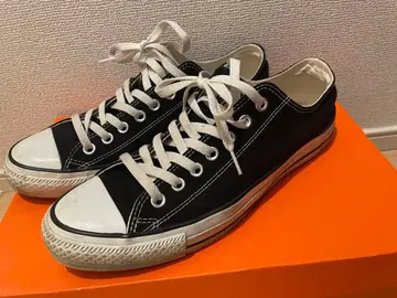 Converse 블랙 로우컷 스니커즈