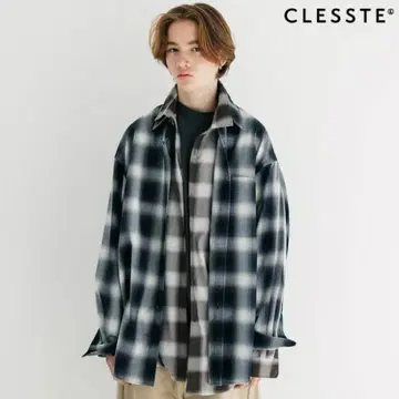 clesste OMBRE CHECK CLASSIC CITY SHIRT