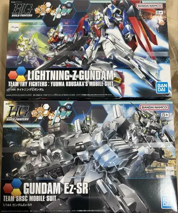 건담 프라모델 HG 라이트닝 Z 건담 건담 Ez-SR 묶음 판매