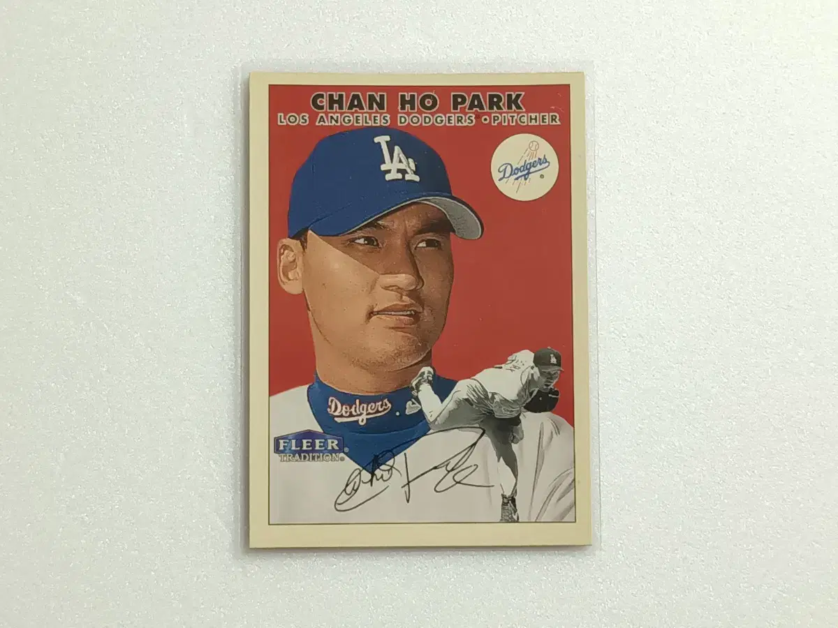 [MLB] 2000 FLEER 박찬호 LA다저스 스포츠카드