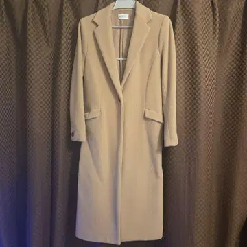 PLST 베이지 체스터 코트 M