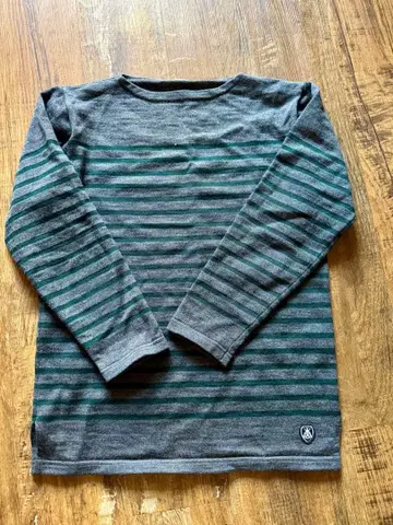 ORCIVAL 긴팔 티셔츠 그레이/그린 4