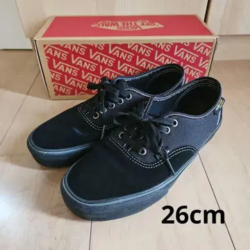 VANS AUTHENTIC SUEDE CORDURA BLACK
