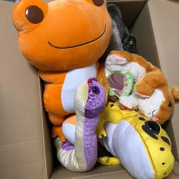 파충류 마루마리노모리 봉제 인형 세트 일괄