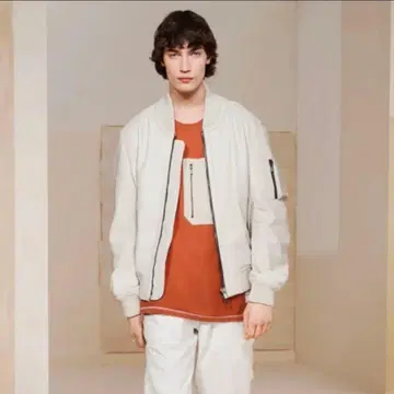 초레어 ZARA SRPLS 서플러스 램 가죽 봄버 자켓