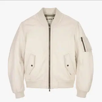 초레어 택 포함 ZARA SRPLS 서플러스 가죽 봄버 자켓