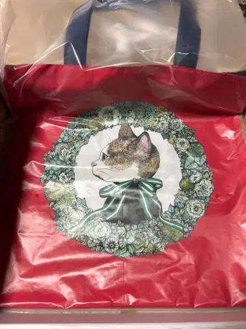 히구치 유코 크리스마스 토트백 미개봉 새상품 타카시마야