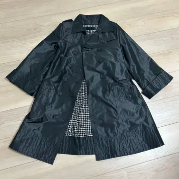 FRAGILE 플라지르 블랙 트렌치코트 38사이즈